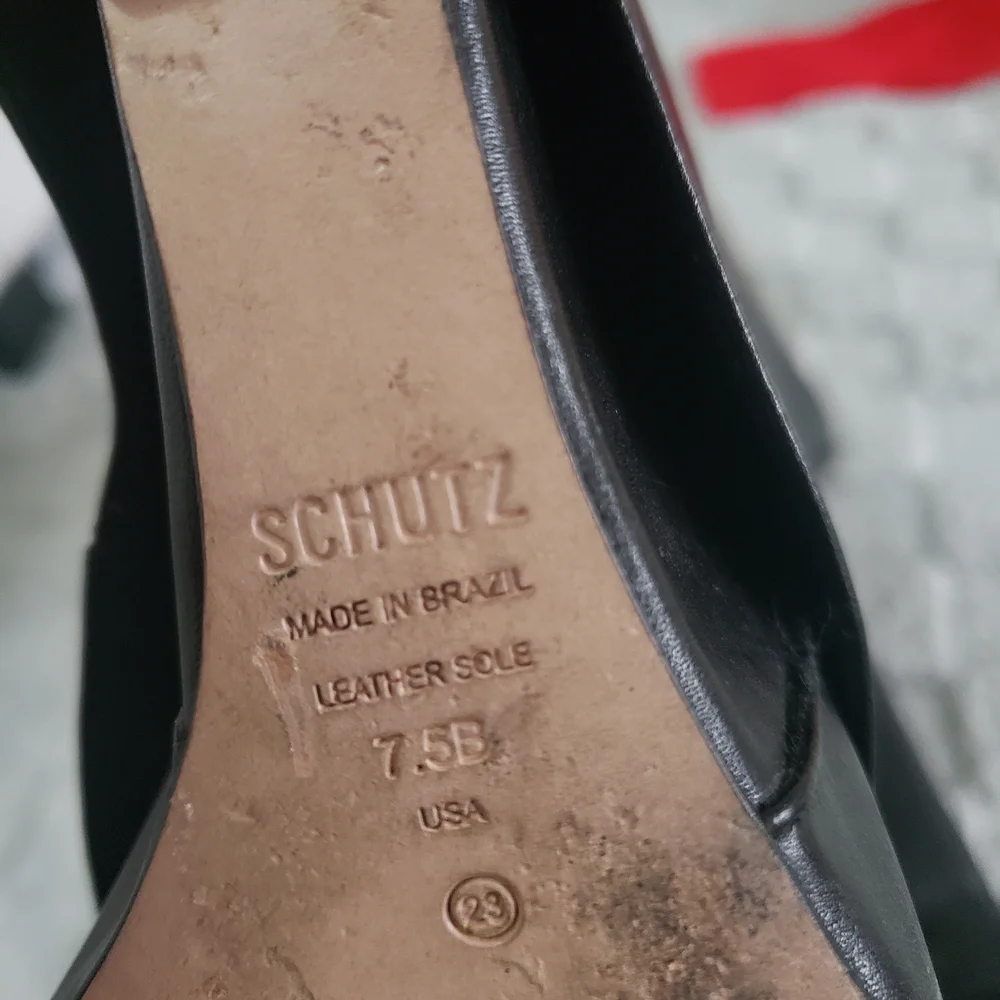 SCHUTZ Black Leather Boots - Picture 12 of 12